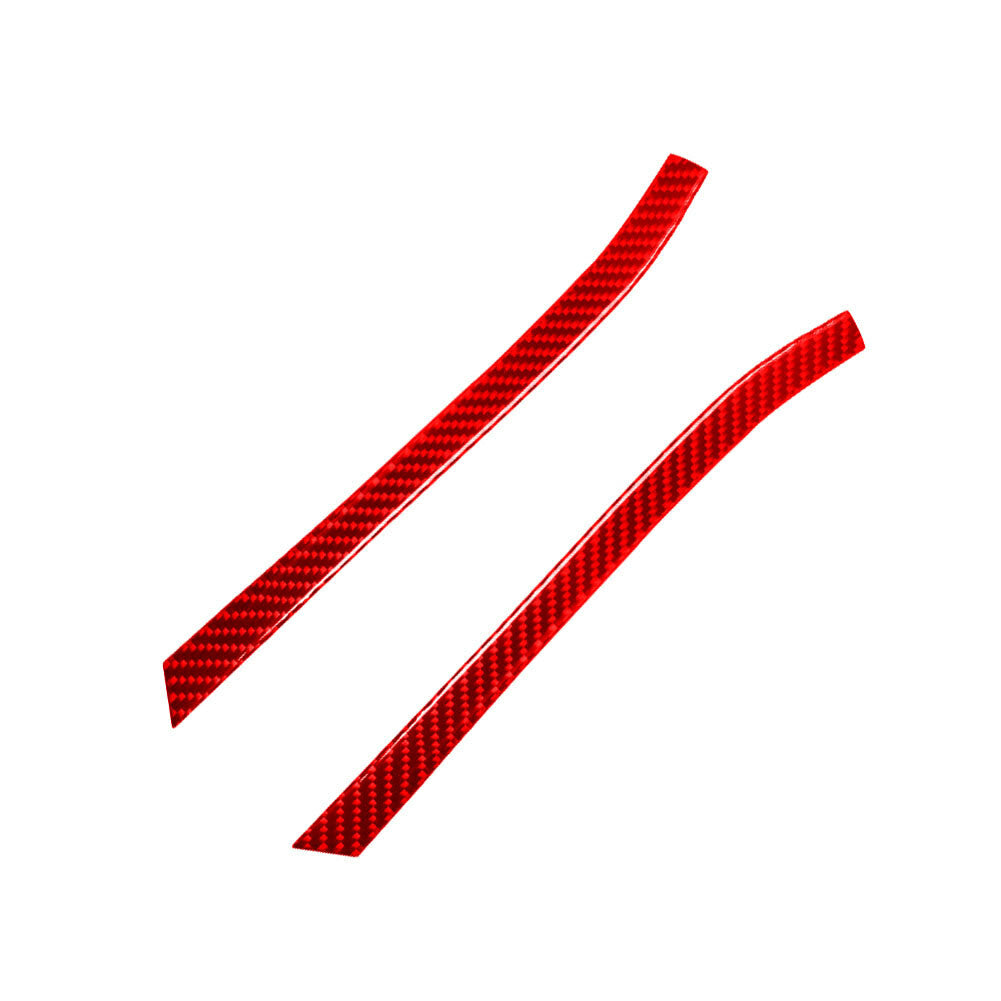 for Dodge Journey 2011-2017 4Pcs Window Switch Button Trim Cover Carbon Fiber v