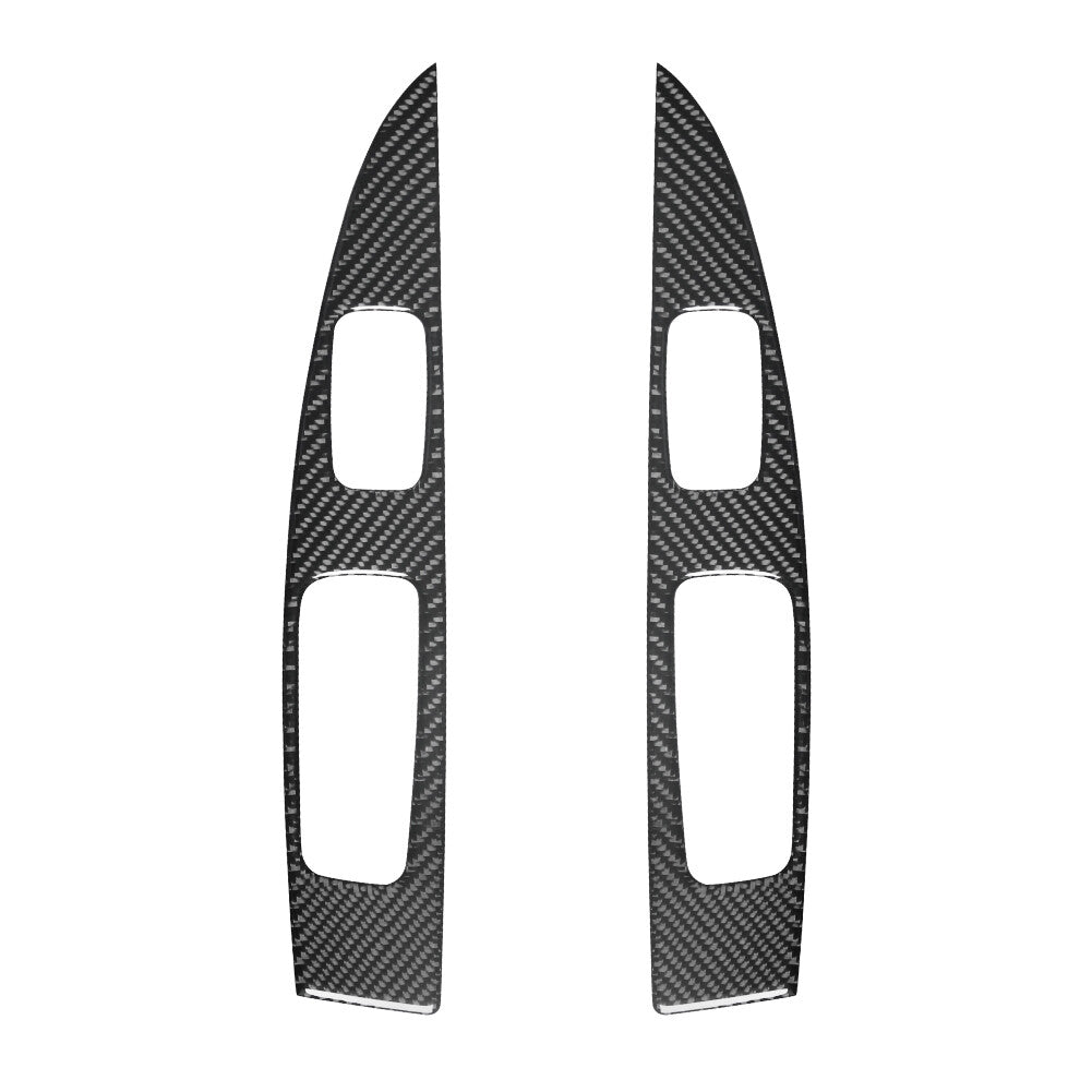 Carbon Fiber Gear Shifter Panel Trim Interior For Camaro 2010-15 TypeB v