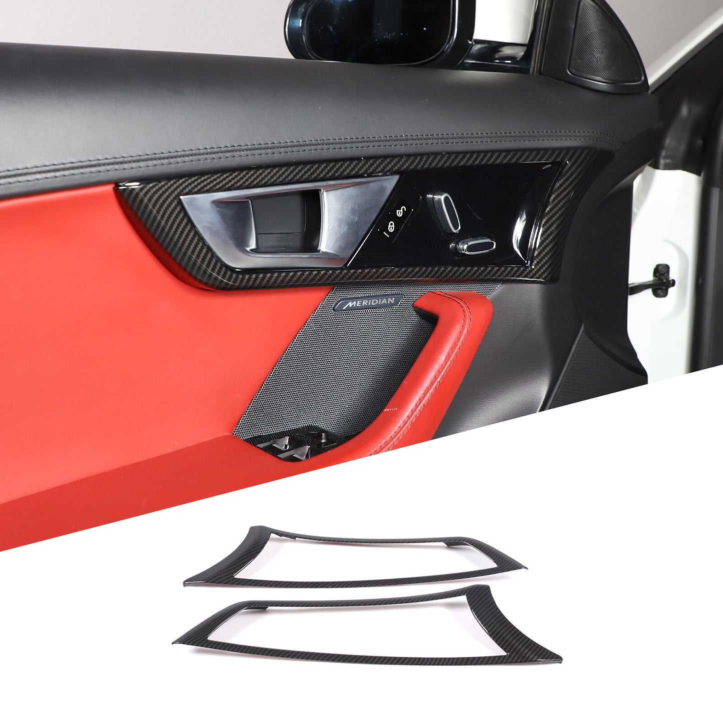 2-Pack Smoked Black Rear Fog Light Covers for Mazda MX-5 2016-2023