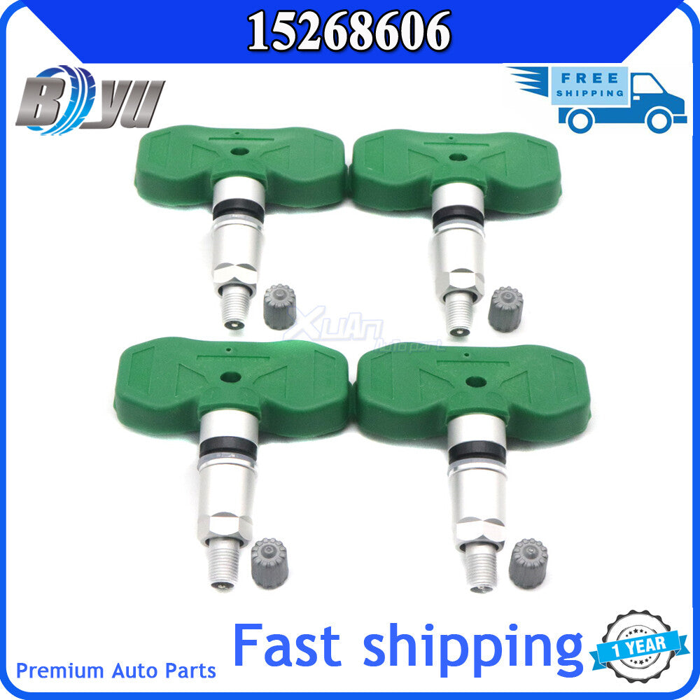 4-piece kit for GM for Cadillac CTS for Buick tire pressure sensors TPMS 15268606- v