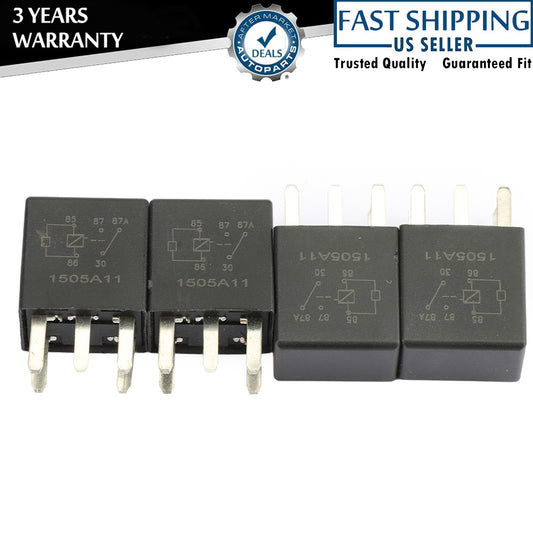 4x Fit GM G8V-RH-1C7T-R-DC12 12V 35A High Current Multi-Purpose Micro Relays Q