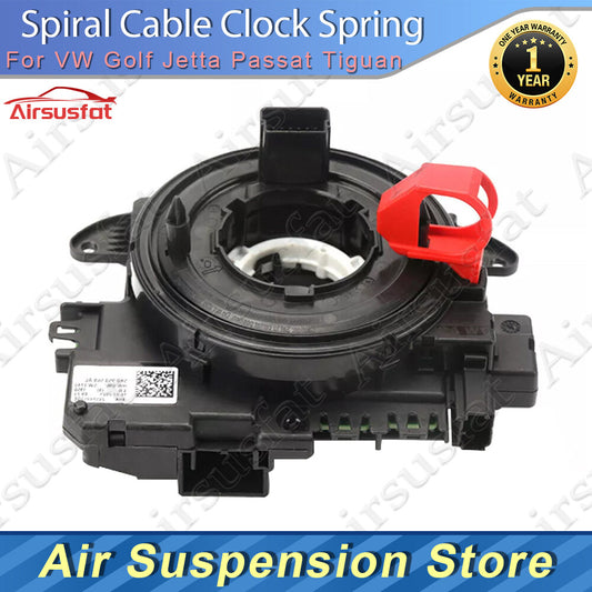 Spiral Cable Clock Spring for VW for Jetta for Golf for Tiguan with Steering Angle Sensor