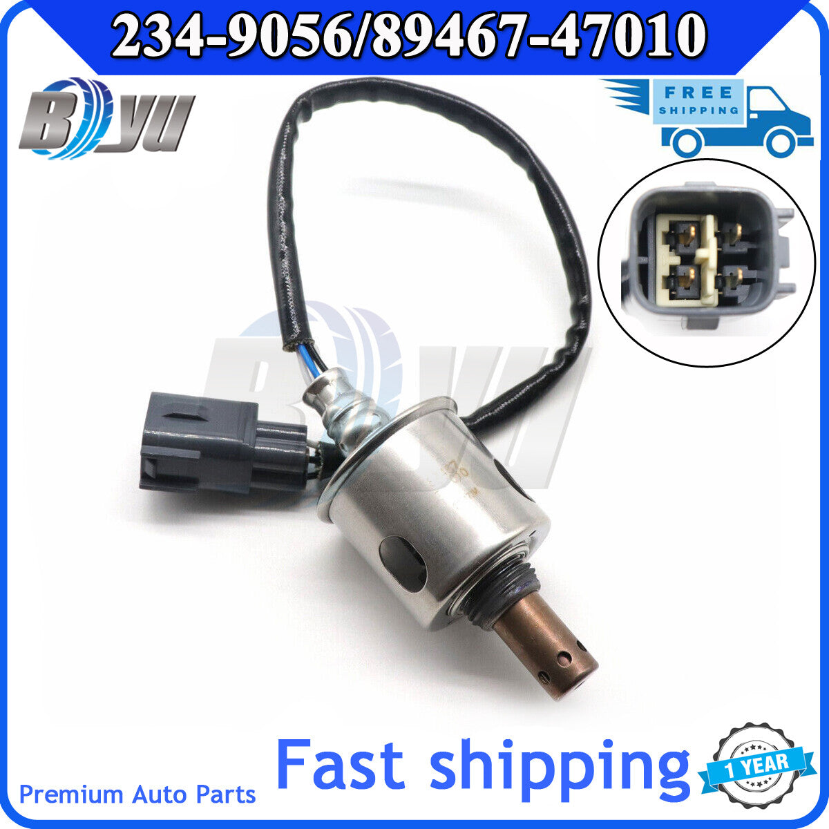 Upstream Oxygen (O2) Sensor 89467-47010 is suitable for Corolla Matrix 2009 - 2010 1.8L. v
