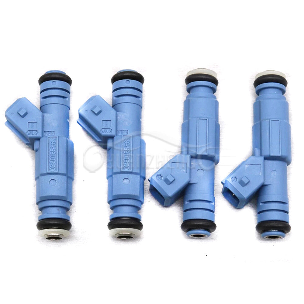 4-hole 4x fuel injectors for 325i 2.5L L6 1987 - 1993 Gen III 0280155885- v
