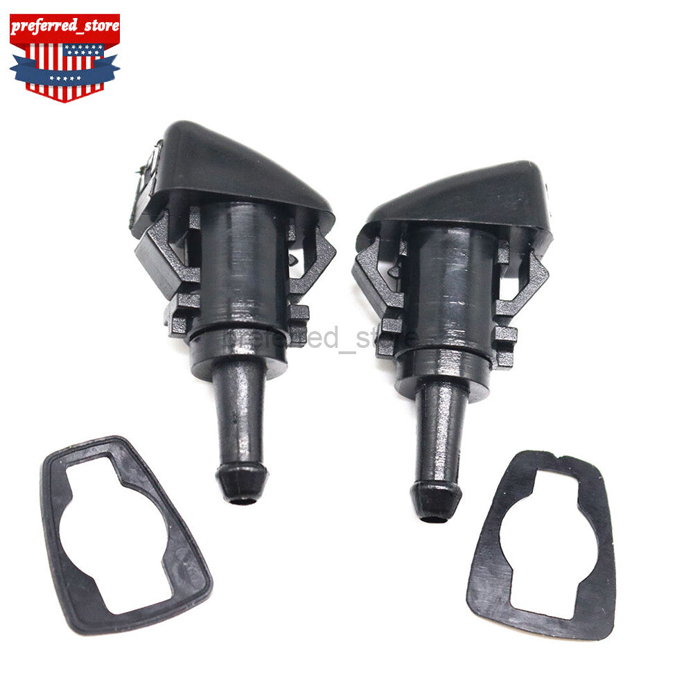 2PCS Front Windshield Washer Nozzle Fit for Dodge for Ram Charger for Chrysler 15878745 Q
