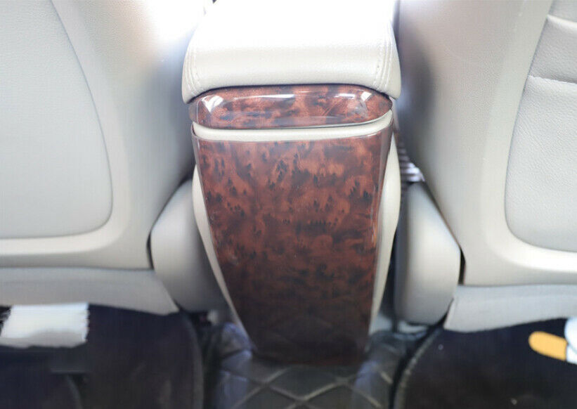 Rear Air Outlet Anti-Kick Panel Trim 2 for Honda for Civic 8th 2006-2011 Wood Grain
