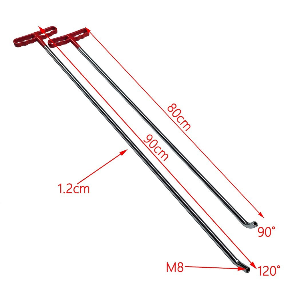12mm Bar Auto Body Dent Puller Kit Car Repair Tool Stable Dent Removal v