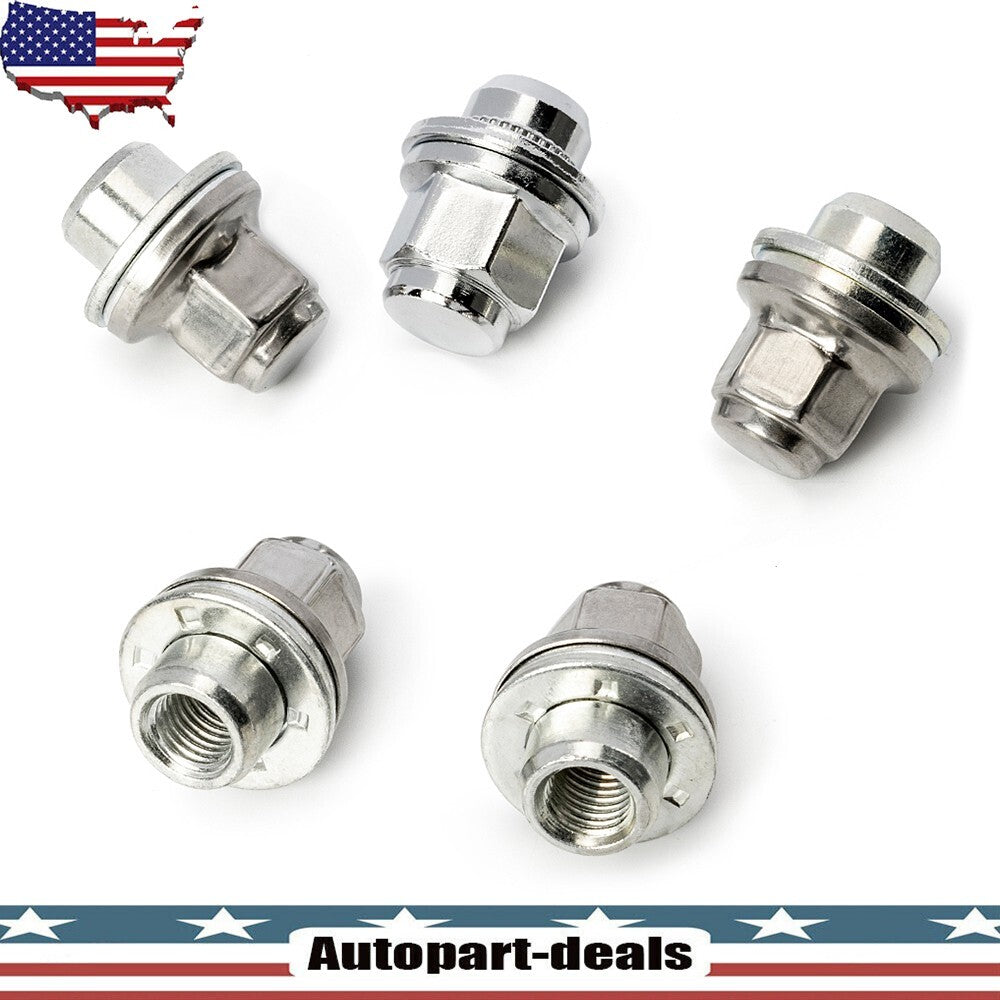 5x Wheel Lug Nuts Fit for 1999-2011 for Jaguar S-Type X-Type XJ XJR XF C2C35294010 Q