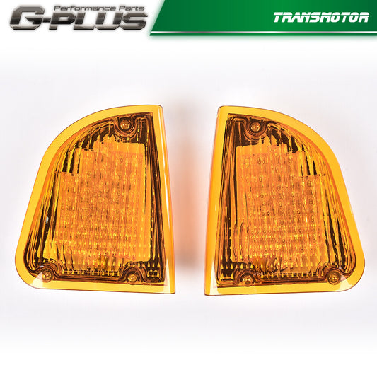 LED Turn Signal Light Amber Fits 1986 - 2008 for Kenworth K300 T300 T330 T600- v