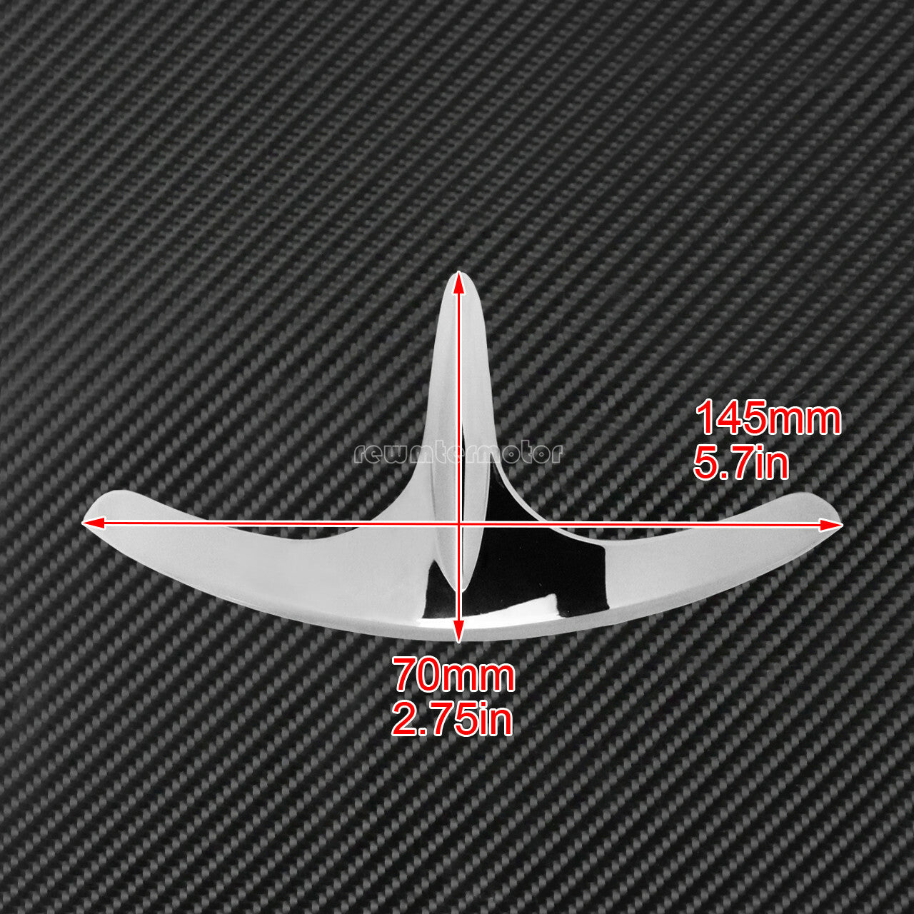 ABS Front Fender Tip Fairing Trim Fit For Goldwing GL1800 Audio 2001-2010 2011 Q