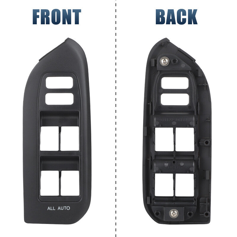 LHD Left Side Front Power Window Button Switch Panel for Toyota Prado 2010-2020