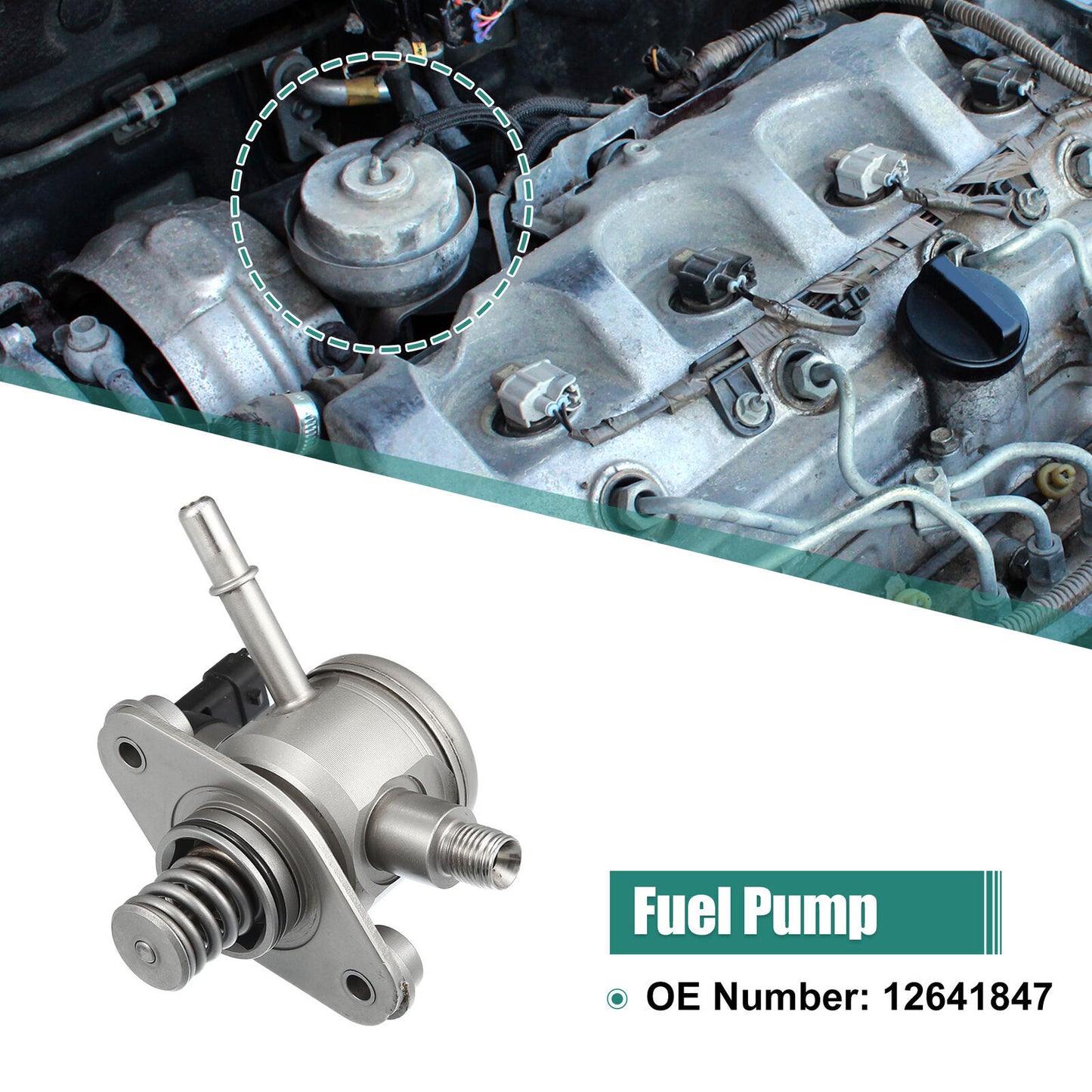 High Pressure Fuel Pump 12641847 for Chevrolet Impala for Buick Regal for GMC Terrain