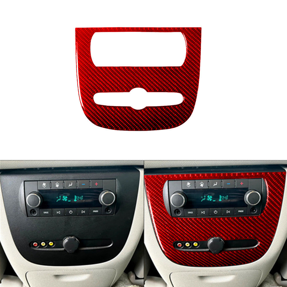 Gear Shift Lever Frame Panel Trim Cover Carbon Fiber for Chevy Impala 2014-2020 v