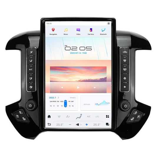 Android 11 for Tesla Radio for Chevrolet Silverado for Gmc for Sierra 2013-2019 Gps Screen