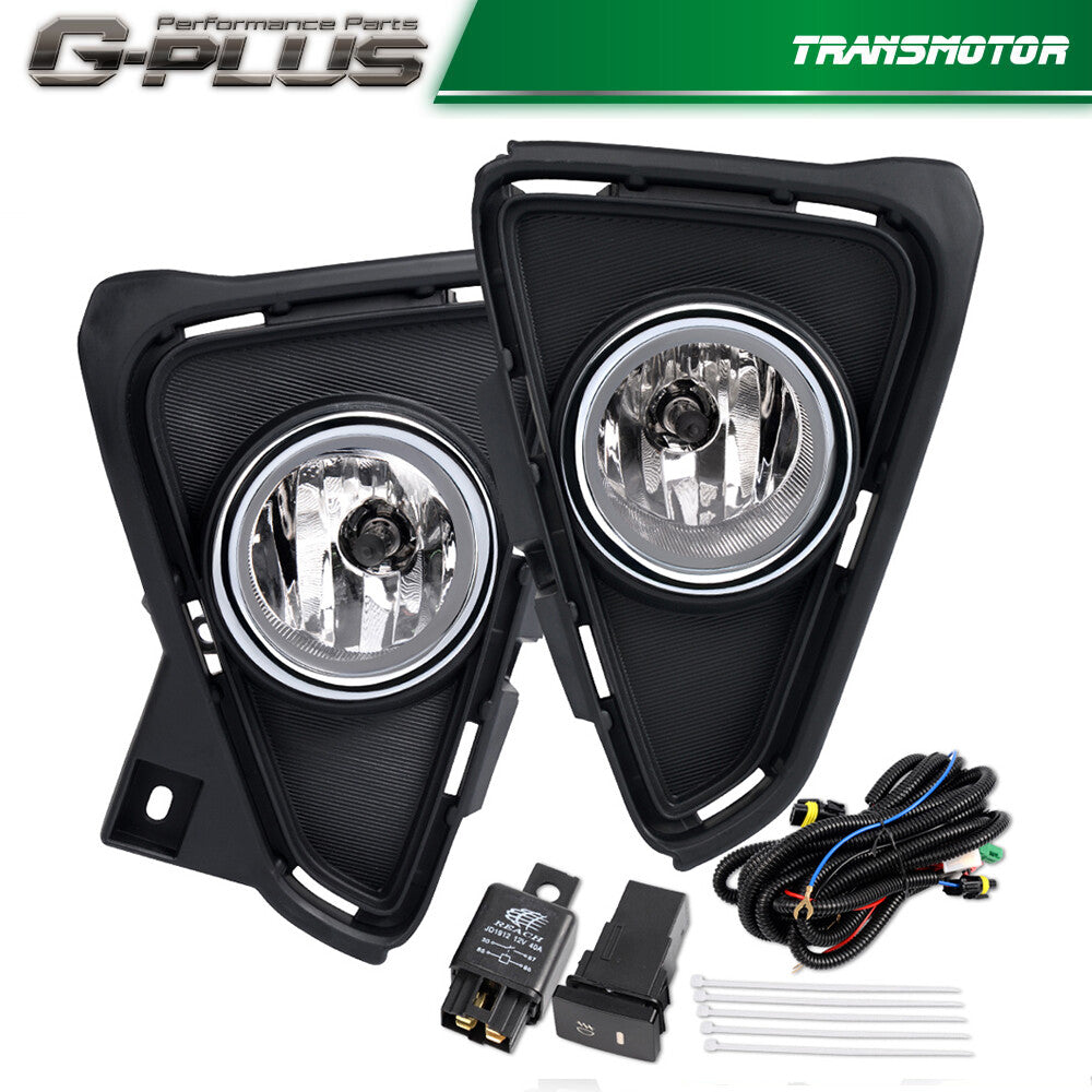 Suitable for RAV4 2016-2017 wrap-around front fog lamp with wire switch - v