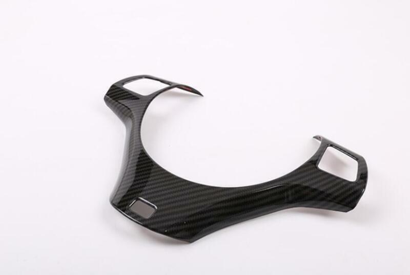 For 2005-2011 2012 for BMW 3-Series E90 Carbon Fiber Steering Wheel Frame Cover Trim