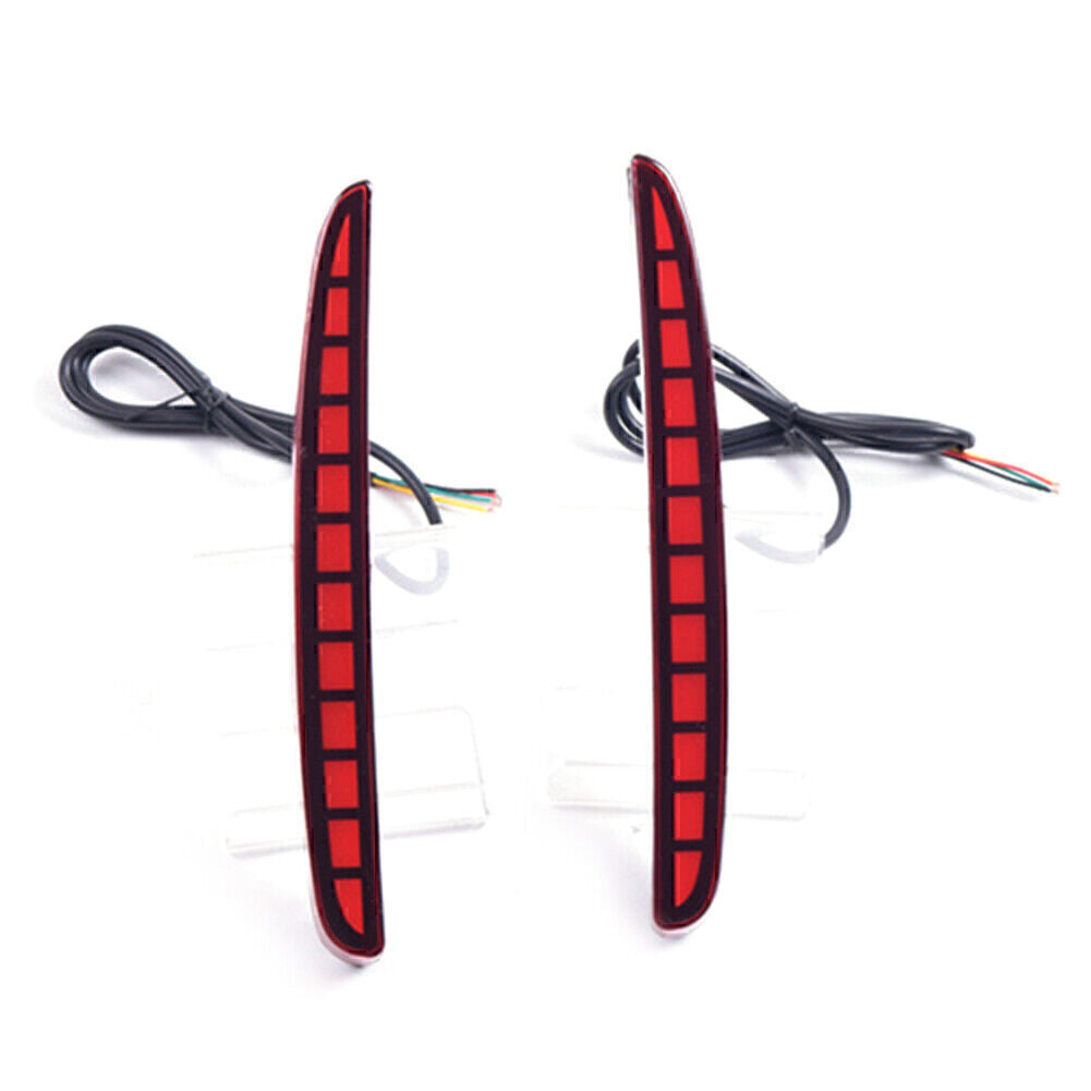 Sequential Reflector LED Brake Light Fog Lamp Fit for Honda for Civic Hatchback 17-2020 Q