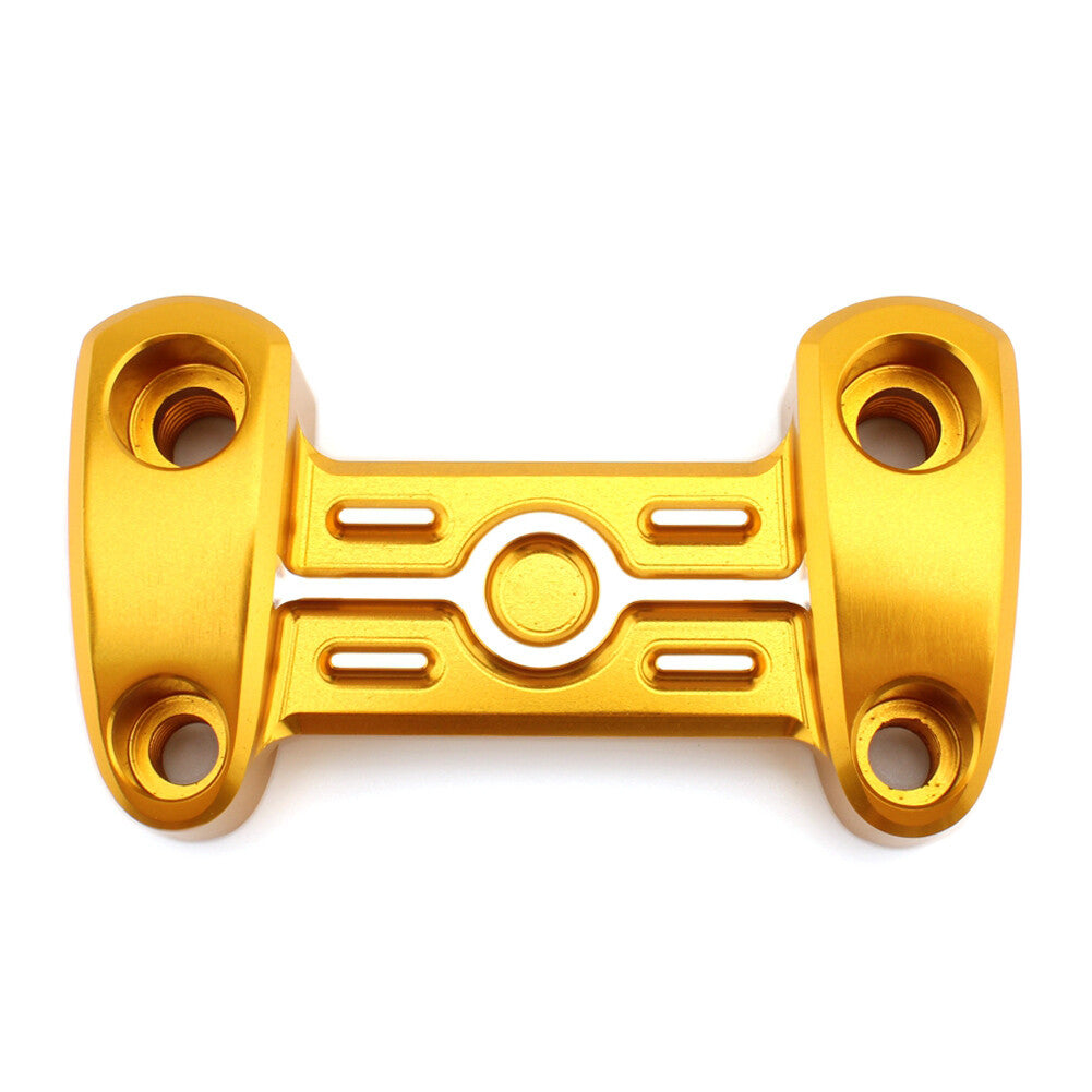 Gold CNC Handlebar Risers Top Cover Mounts Clamp for BMW R NINE T R9T Scrambler Q