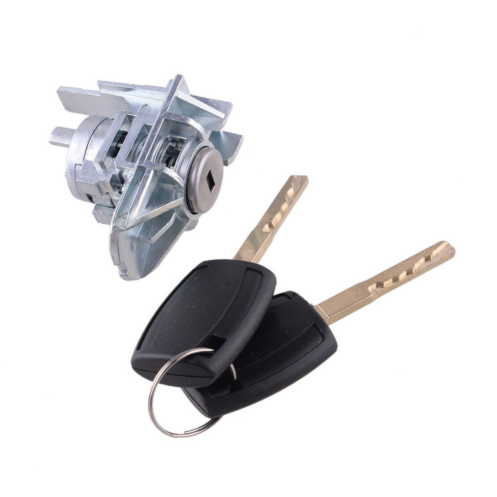 for Ford Focus C-Max S-Max 1552849 Front Left Door Lock Cylinder With 2 Keys AT