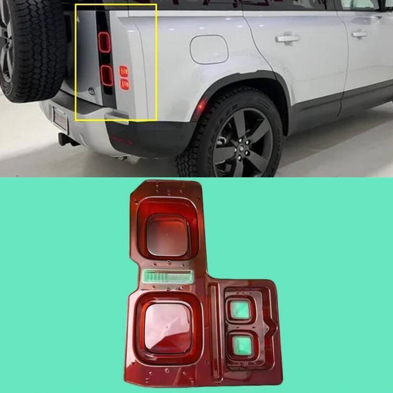 Red Rear Tail Light Lens Cover Replace Right For LR for Defender 130 110 90 2020-24 n