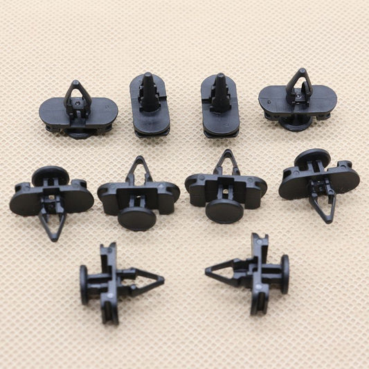 10-pack door push-type retainer clips suitable for Volkswagen 1K0-837-199B, 1K0837199B
