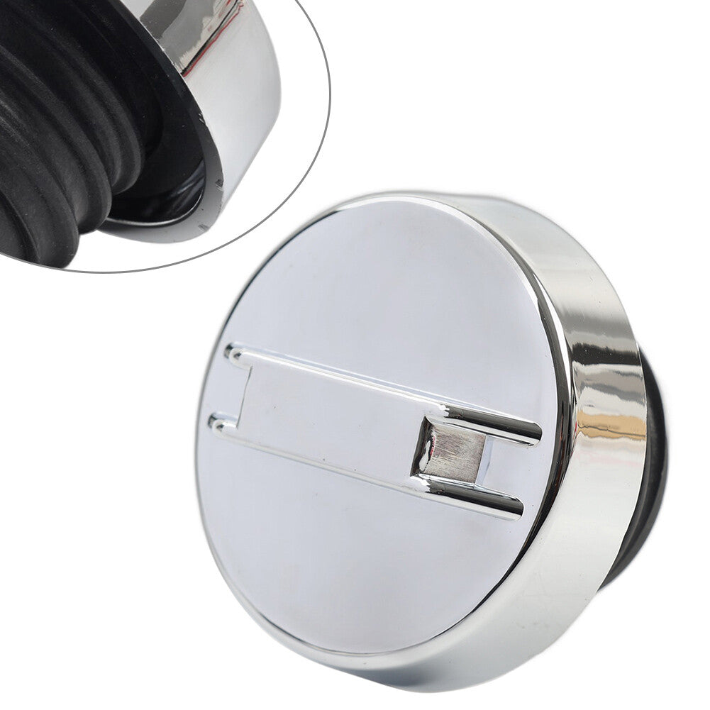 Chrome Vented Gas Fuel Tank Cover for Harley Fat Boy Electra Street Road Glide Q
