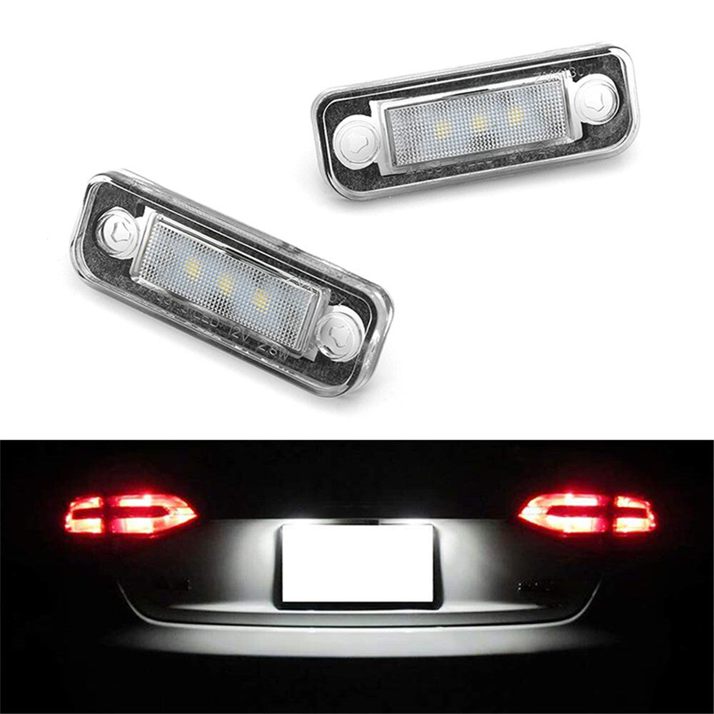 2x license plate lighting LED for Mercedes-Benz W203 5D W211 W219 R171 SLK CLS