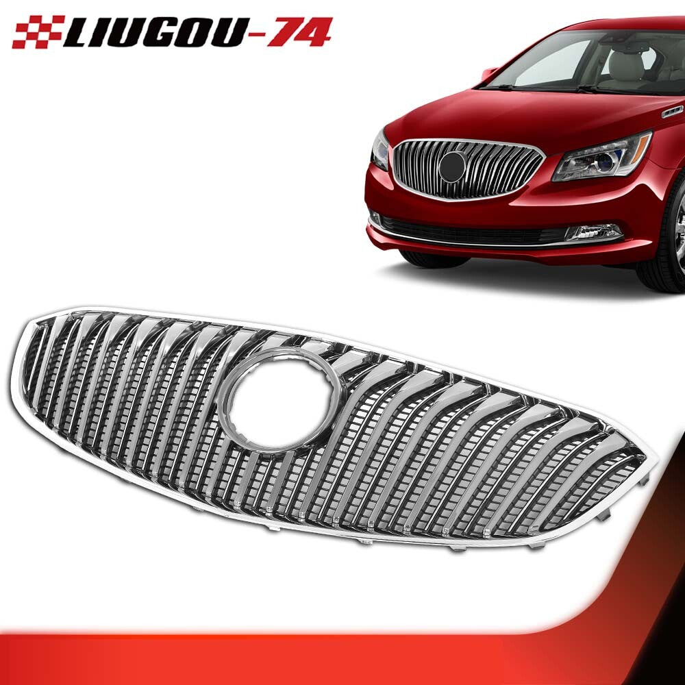 Suitable for 2014, 2015, and 2016 for Buick Hockey front bumper grille with chrome plated upper grille- v