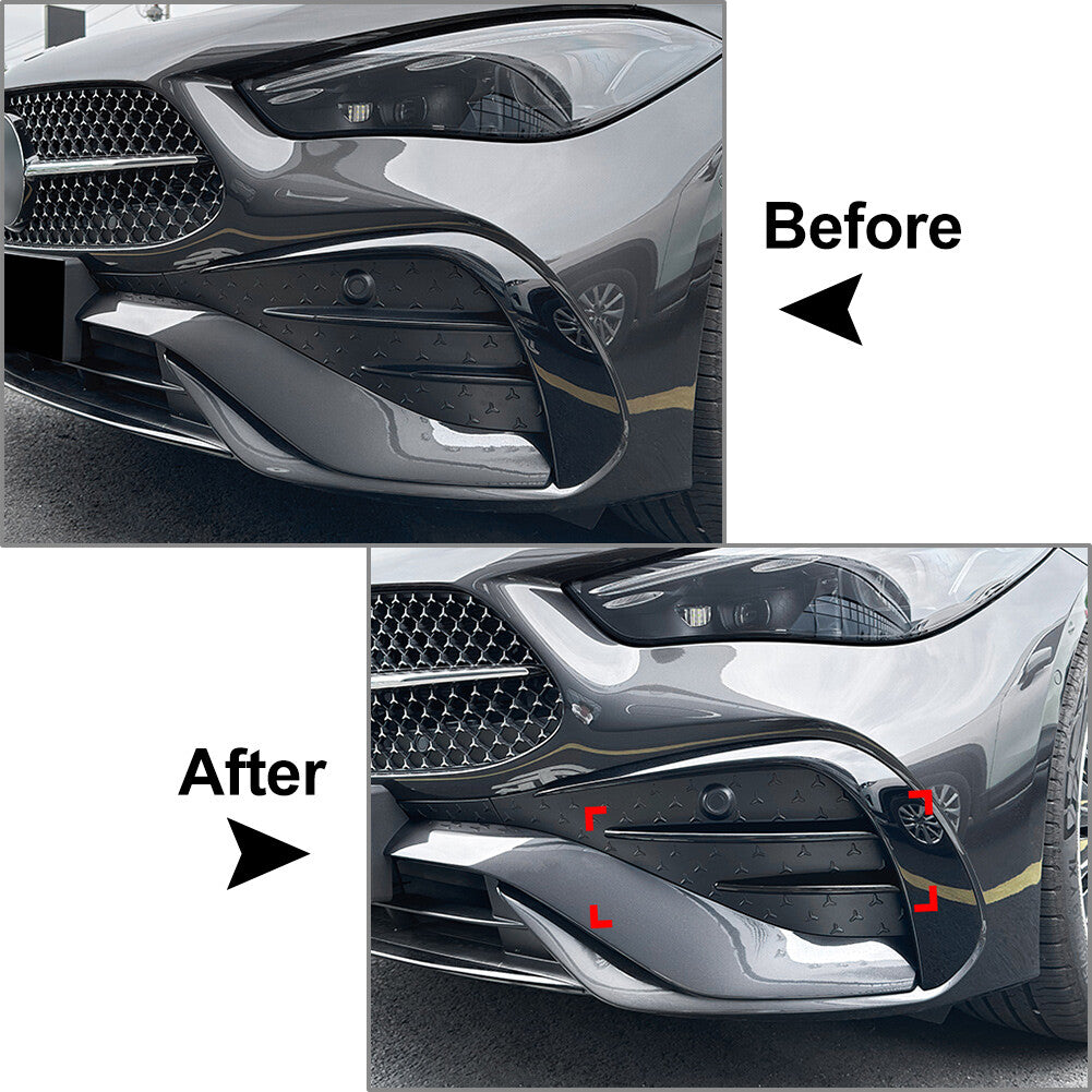 Fog Light Grille Strips Trim for Mercedes-Benz CLE Coupe C236 24+