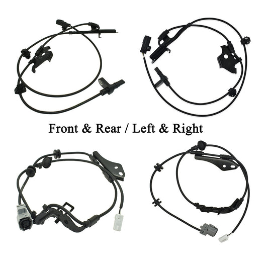4pcs Front Rear LH RH ABS Wheel Speed Sensor For 2007-2013 for Toyota for Corolla