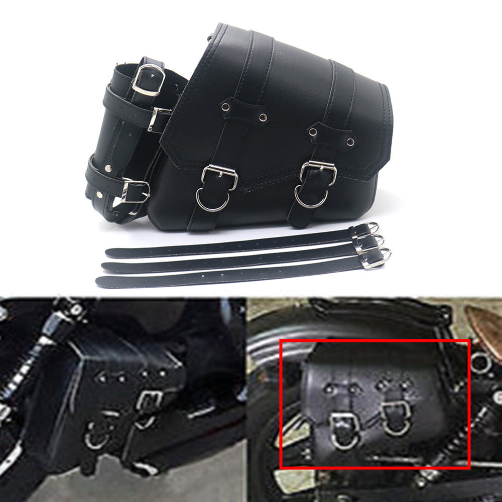 Right Side Swing Arm Bag Motorcycle Saddle Bag Tool Bag for Harley Sportster 883 Q