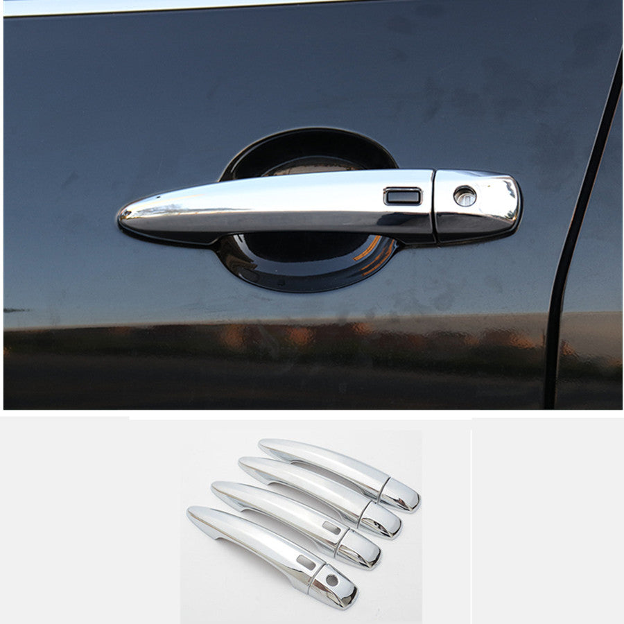 ABS Chrome Door Handle Cover Molding Trim For Sentra 2020-2021 v