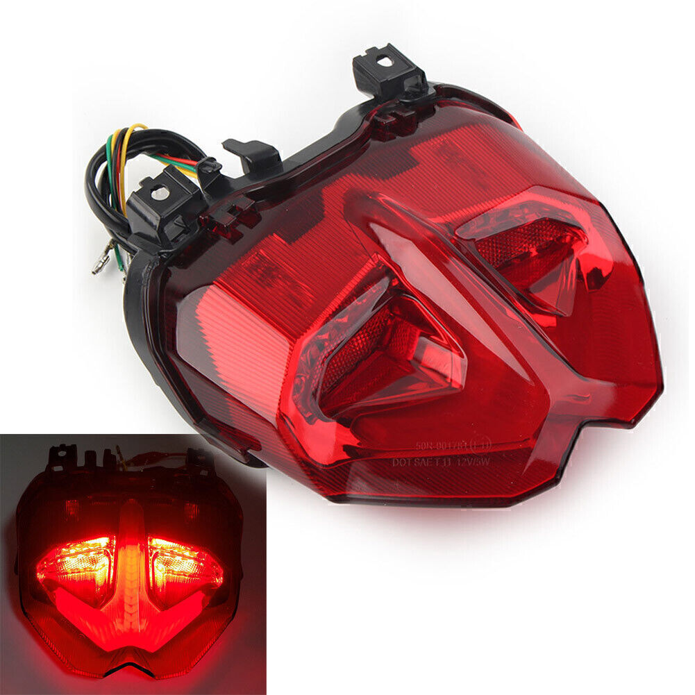 Led Integrated Blinker Taillight Turn Signal Light for YAMAHA MT-09 SP 21-22 Red Q