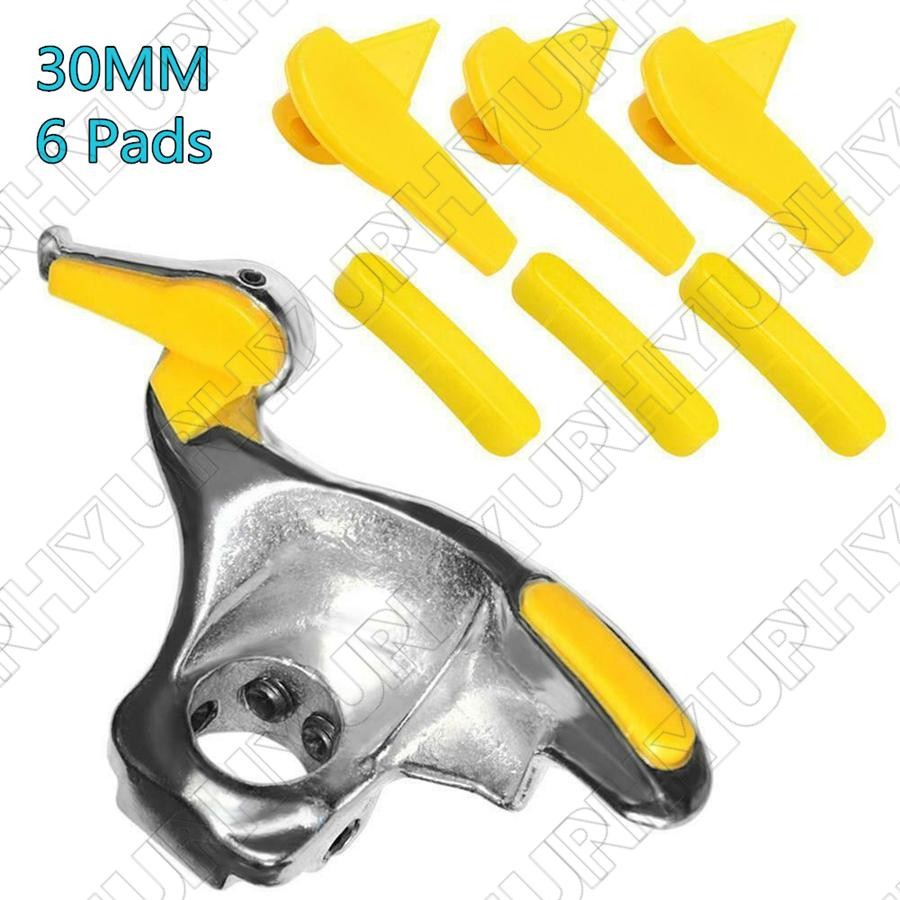 30mm Durable Universal Duck Head Tire Changer Mount Tool W/ 6 Protective Pads