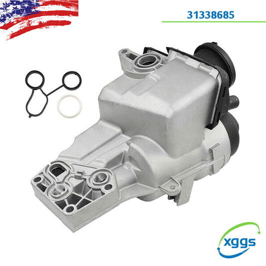 One oil filter housing suitable for Volvo S40, V50, S60, V60, XC60, XC70, C70 31338685 313386856 Q