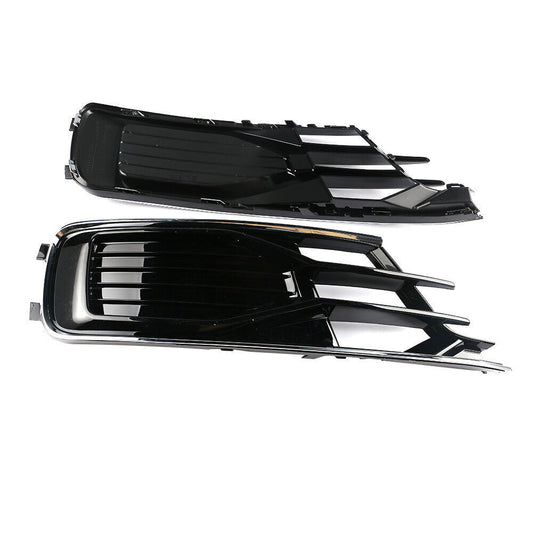 Left Side+Right Side Front Bumper Lower Grill for Audi A6 A6 Quattro 2016 2017