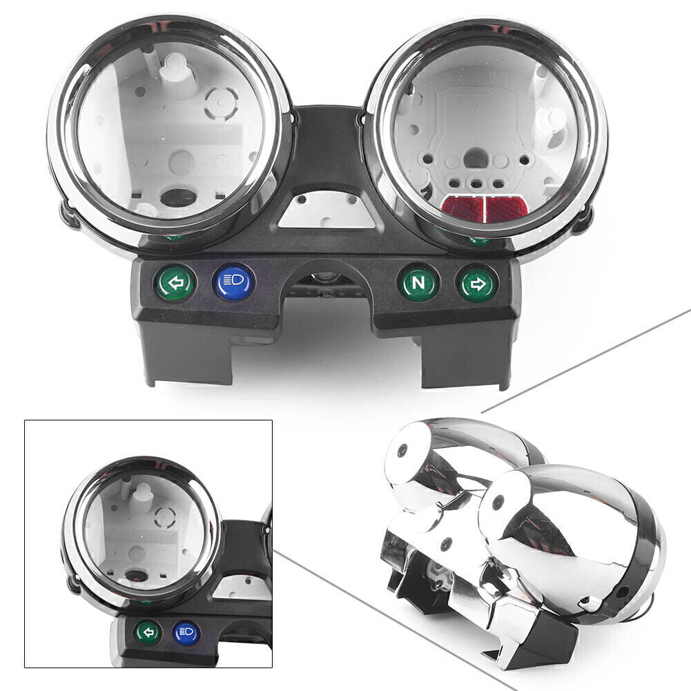 1X Speedometer Gauge Case Tachometer Instrument Cover for Kawasaki ZRX400 95-97 Q