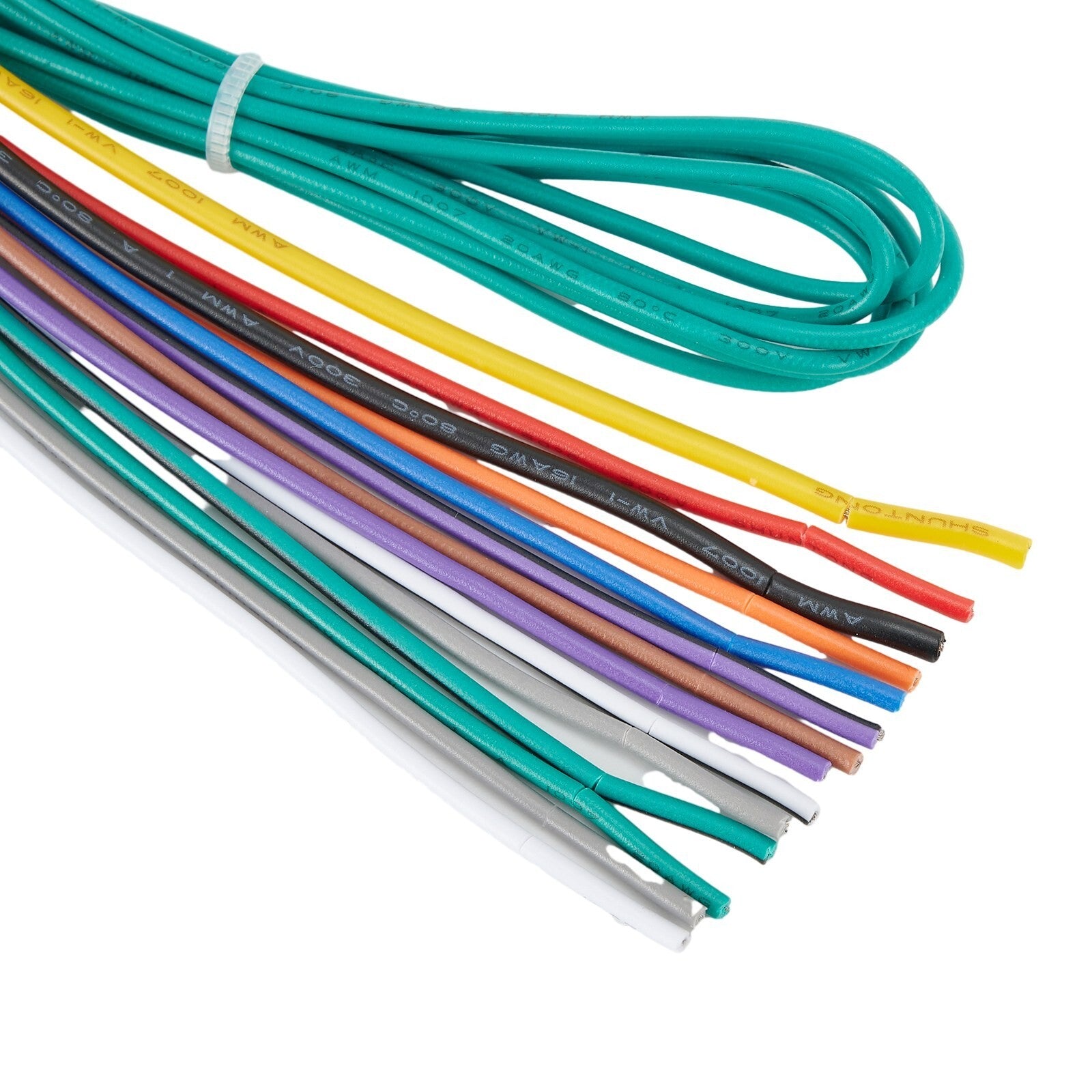 Easy-to-install wire harness suitable for Pioneer DEH P4600MP, DEH P3600, etc.