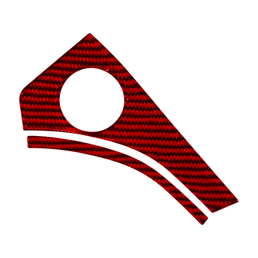 Red Carbon Fiber Console Air Vent Outlet Cover Trim for Chrysler 300 2005-2007 v