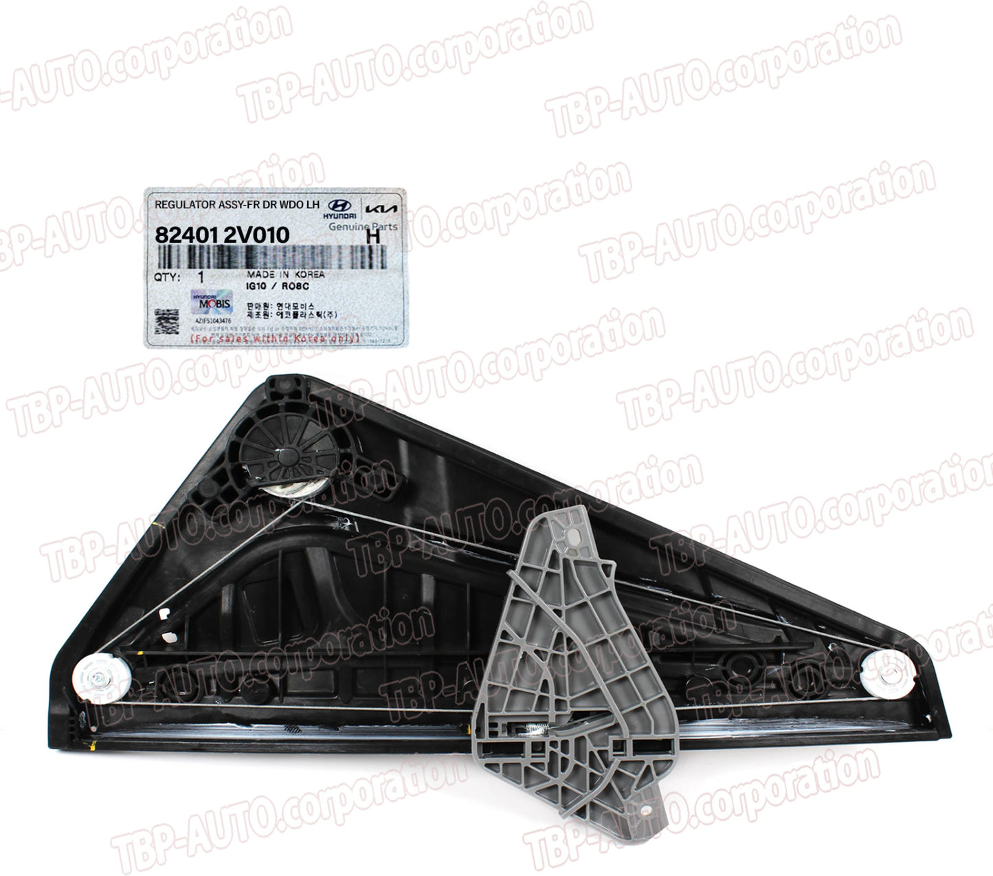 NEW Power Window Regulator FRONT LEFT For 12-17 for Hyundai for Veloster 82401-2V010 Q