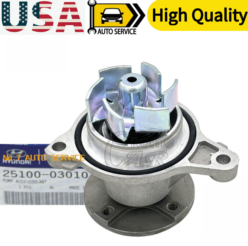 Water Pump 25100-03010 for 08-22 for Hyundai i10 i20 Getz 11-21 for Kia Morning Rio 1.2L