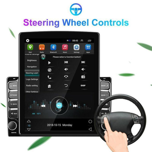9.7in Car Stereo Radio Quad-core GPS Navigation HD Touch Screen for Android 9.1