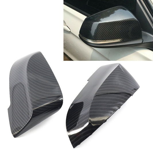 Replacement Mirror Cover Cap Carbon Fiber for BMW F01 F02 F06 F12 F10 F18 14-16