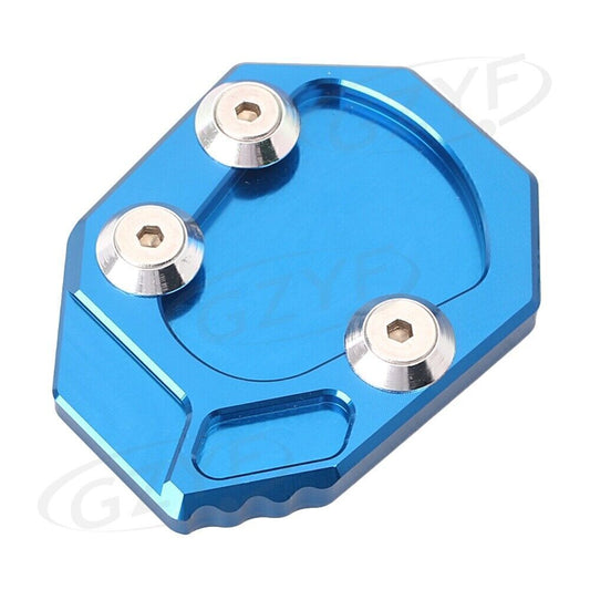 Motorcycle Foot Side Kickstand Pad Fit for Yamaha YZF-R1 2009-2015 2014 2013 Blue Q