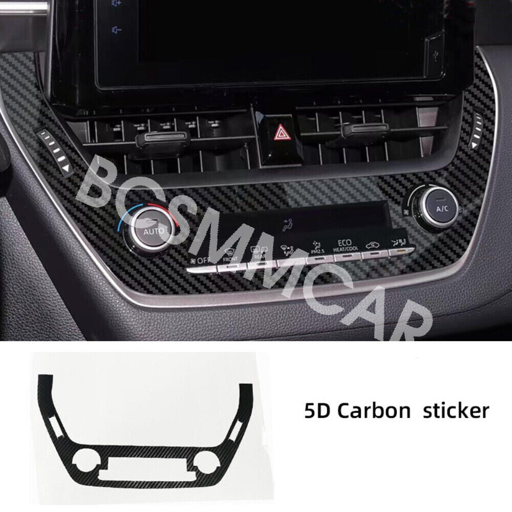 Fit for Toyota for Corolla 2020-2024 Car Interior Center Console A/C Panel Sticker