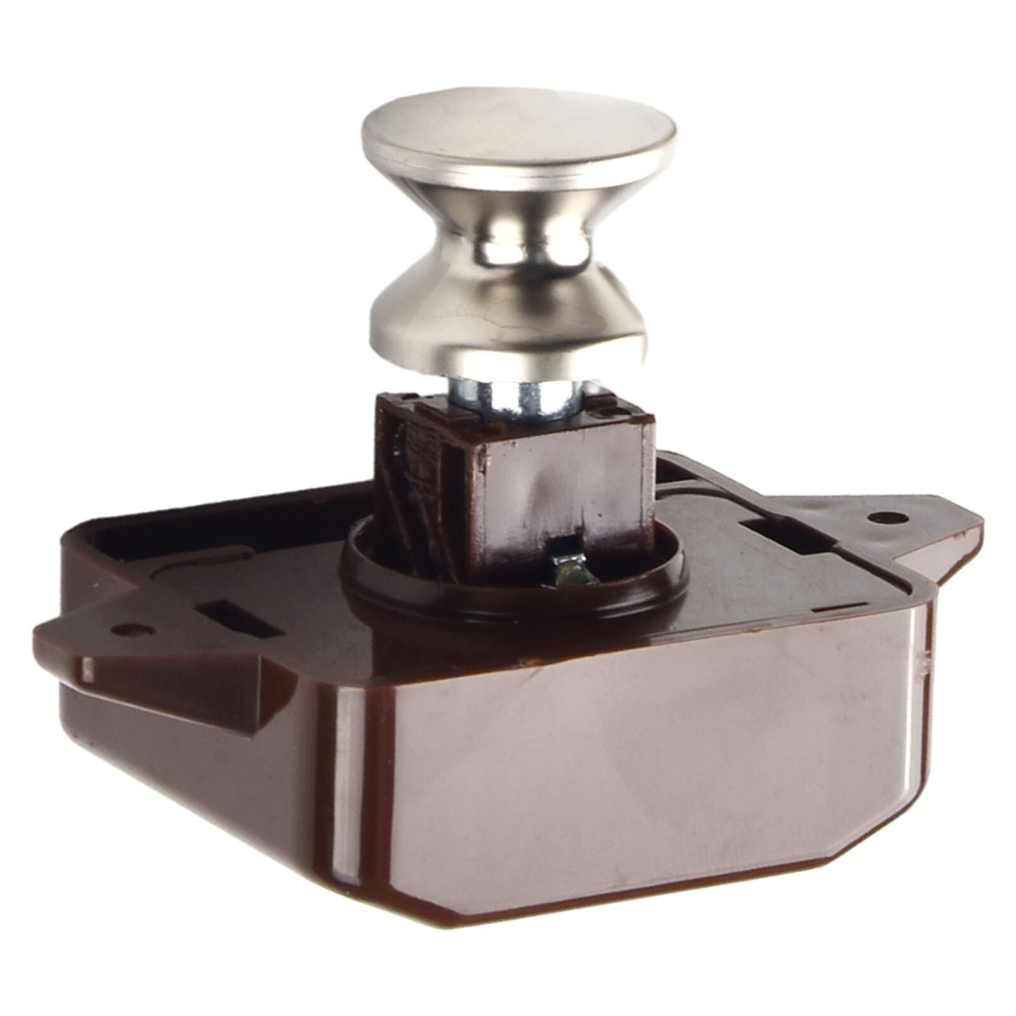 Push Button Latch Knob Catch Lock For RV Drawer Cupboard Door Caravan Cabinet Q
