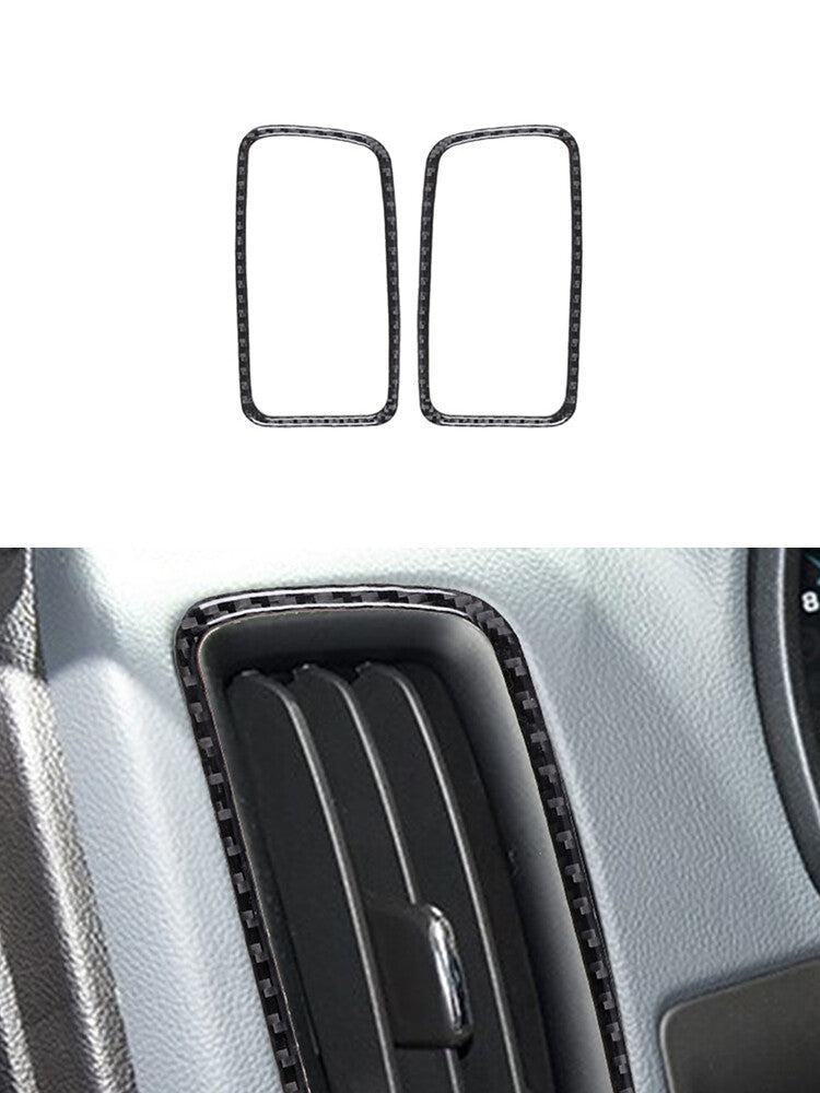 Suitable for Kia K5 2021-2023 black brushed car interior start stop switch cover decoration- v