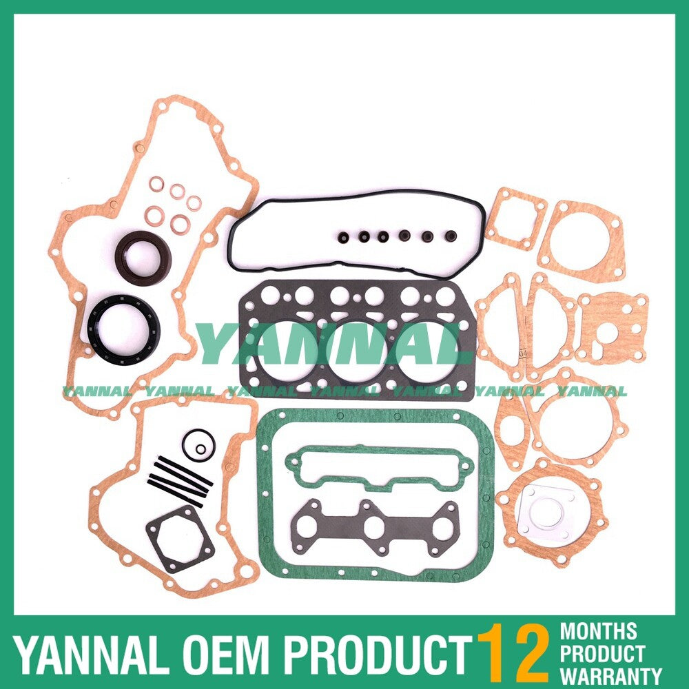 K3D Engine Cylinder Gasket Kit for Tractors, Excavators, and Loaders -