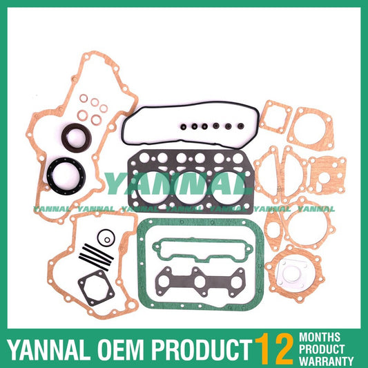 K3D Engine Cylinder Gasket Kit for Tractors, Excavators, and Loaders -