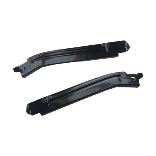 2 Front Bumper to Fender Bracket Holder Black for Mercedes ML350 2006-2011 LHRH